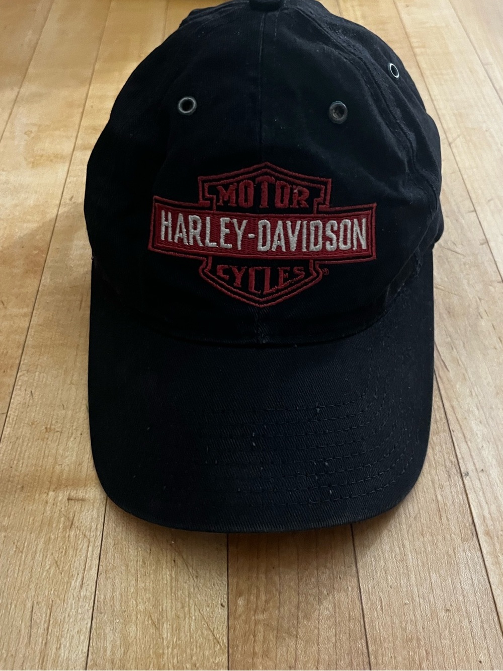 Genuine Harley-Davidson Black logo Cap Made in the USA